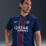 Nike - Dfadv Jsy Ss Match Hm - T-shirt - Blauw