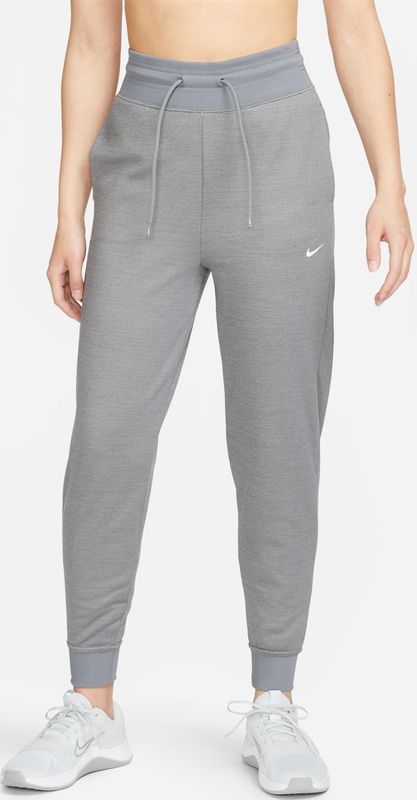 Nike - Therma-FIT One - Joggingbroek - Zwart - 7/8 met Hoge Taille