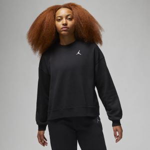 Jordan Brooklyn Fleece sweatshirt met ronde hals voor dames - Zwart