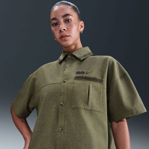 Naomi Osaka oversized top met korte mouwen - Groen