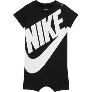 Nike Futura rompertje voor baby's (0-9 maanden) - Zwart