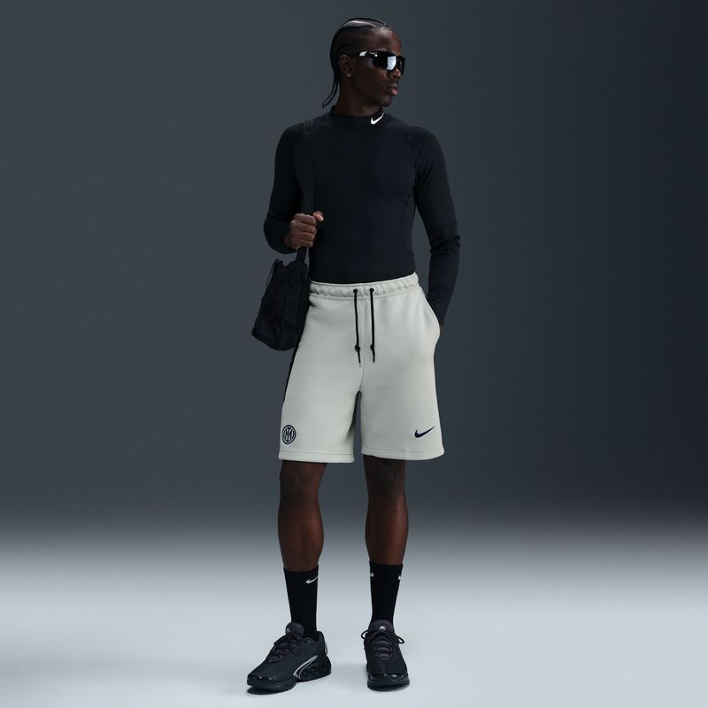 Nike - Inter Milan Tech - Voetbalshorts - Grijs - Fleece