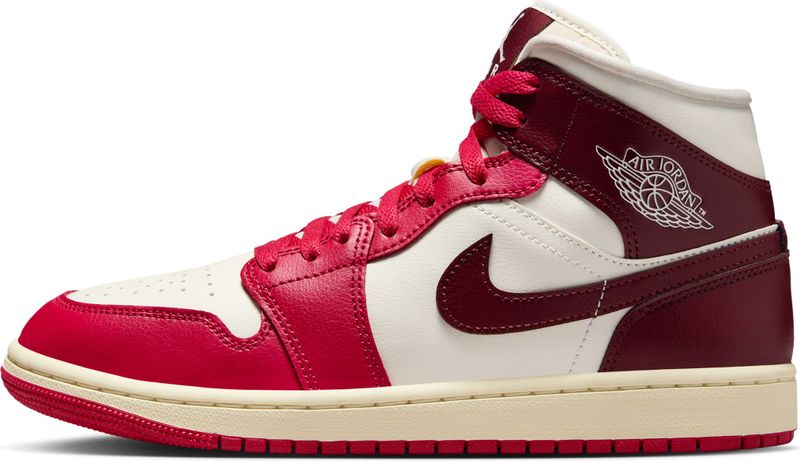 Air Jordan 1 Mid - Damesschoenen - Wit