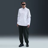 Chelsea FC Phoenix Fleece Nike oversized voetbalbroek met hoge taille voor dames - Groen