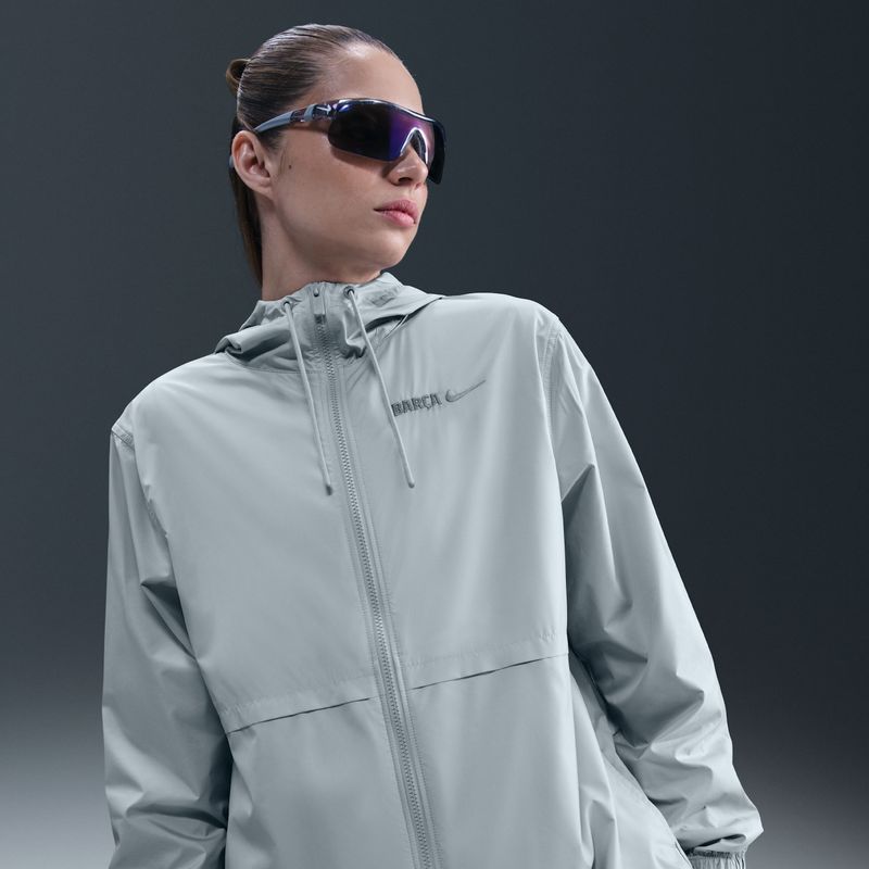 Vrouwelijke waterdichte jas FC Barcelona Essential Repel 2025/26