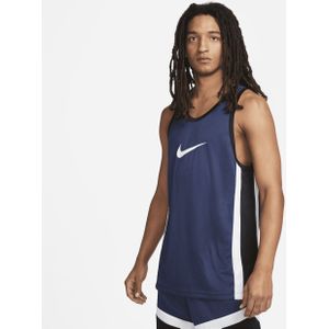 Nike Icon Dri-FIT basketbaljersey voor heren - Blauw