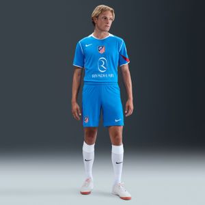 Atlético Madrid 2025/26 Stadium Derde Nike Total 90 replicavoetbalshorts met Dri-FIT voor heren - Blauw