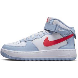 Nike Air Force 1 Mid EasyOn kinderschoenen - Blauw