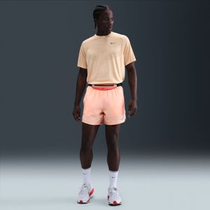 Nike Stride Dri-FIT hardloopshorts met binnenbroek voor heren (13 cm) - Oranje