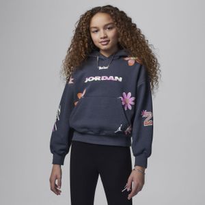 Jordan Deloris Jordan Flower hoodie voor kids - Grijs