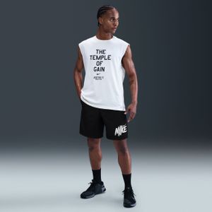 Nike - Form - Korte Broeken - Blauw - Dri-FIT - 23 cm