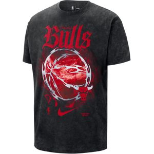 Chicago Bulls Courtside 'Halloween' Max90 Nike NBA T-shirt voor heren - Zwart