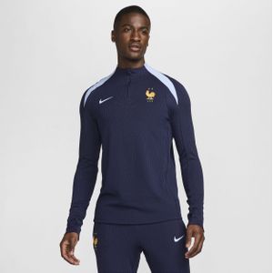 FFF Strike Elite Nike Dri-FIT ADV knit voetbaltrainingstop voor heren - Blauw