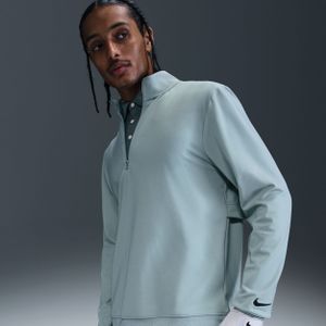 Nike Tour golftop met halflange rits voor heren - Grijs