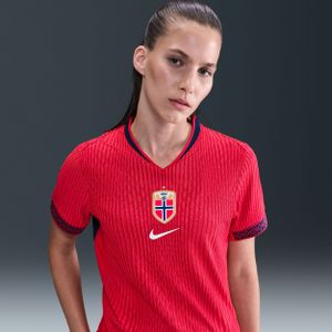 Noorwegen 2025 Match Thuis (vrouwenelftal) Nike Dri-FIT ADV authentiek voetbalshirt voor dames - Rood