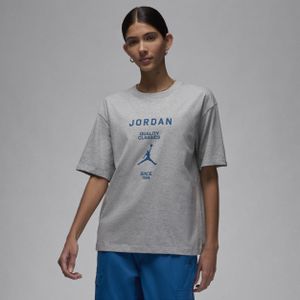 Jordan girlfriend T-shirt voor dames - Grijs