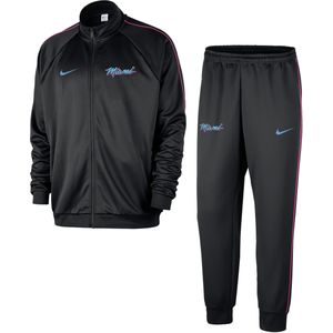 Miami Heat City Edition Nike NBA Club Peak trainingspak voor heren - Zwart