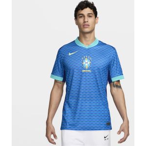 Brazilië 2024 Stadium Uit Nike Dri-FIT replica voetbalshirt voor heren - Blauw