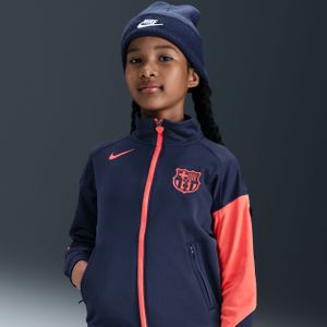 FC Barcelona - Academy Pro Derde - Voetbaljack - Blauw - Dri-FIT
