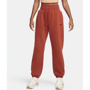 Nike Sportswear Phoenix Fleece Oversized joggingbroek met hoge taille voor dames - Oranje