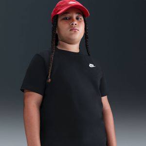 Nike T-shirt voor kids (ruimere maten) - Zwart