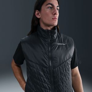 FC Barcelona Windrunner Nike Therma-FIT middelzware voetbalbodywarmer voor heren - Grijs