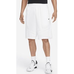 Nike Icon Dri-FIT basketbalshorts voor heren (28 cm) - Wit