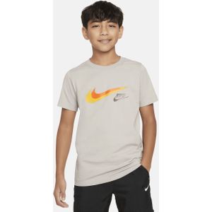 Nike Sportswear T-shirt met graphic voor jongens - Grijs