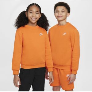 Nike Sportswear Club Fleece Sweatshirt voor kids - Oranje
