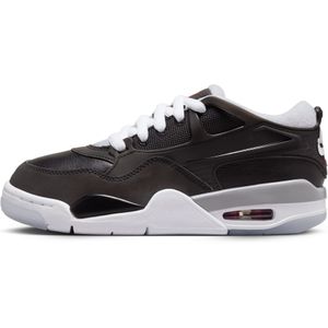 Air Jordan 4 RM - Kinderschoenen - Zwart - Leer - Max Air Demping
