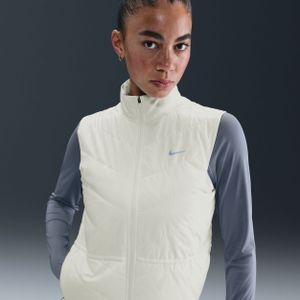 Nike Swift Therma-FIT hardloopbodywarmer voor dames - Wit