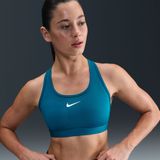 Nike - Swoosh - Sport-bh - Blauw - Medium Support