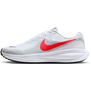 Nike Revolution 8 hardloopschoenen voor heren (extra breed, straat) - Wit