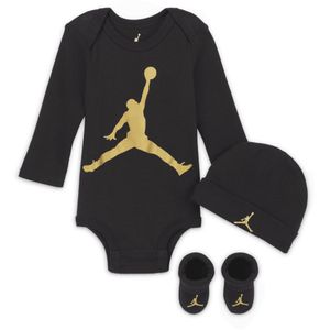 Jordan Driedelige babyset (0-12 maanden) - Zwart