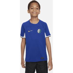 Chelsea FC 2023/24 Stadium Thuis Nike Dri-FIT voetbalshirt voor kids - Blauw