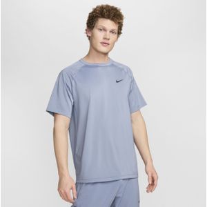 Nike Ready Dri-FIT fitnesstop met korte mouwen voor heren - Blauw