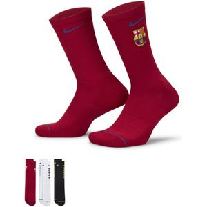 Barcelona Everyday Nike sokken (3 paar) - Meerkleurig