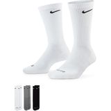 Nike - NK Everyday Plus Cush Crew - Functionele Sokken - Multicolour - 1 Paar