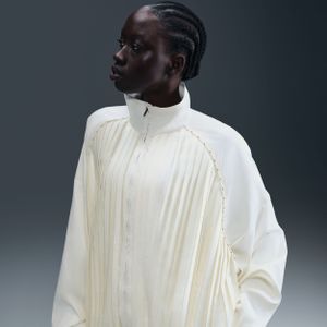 Nike Collection geplooid trainingsjack voor dames - Wit