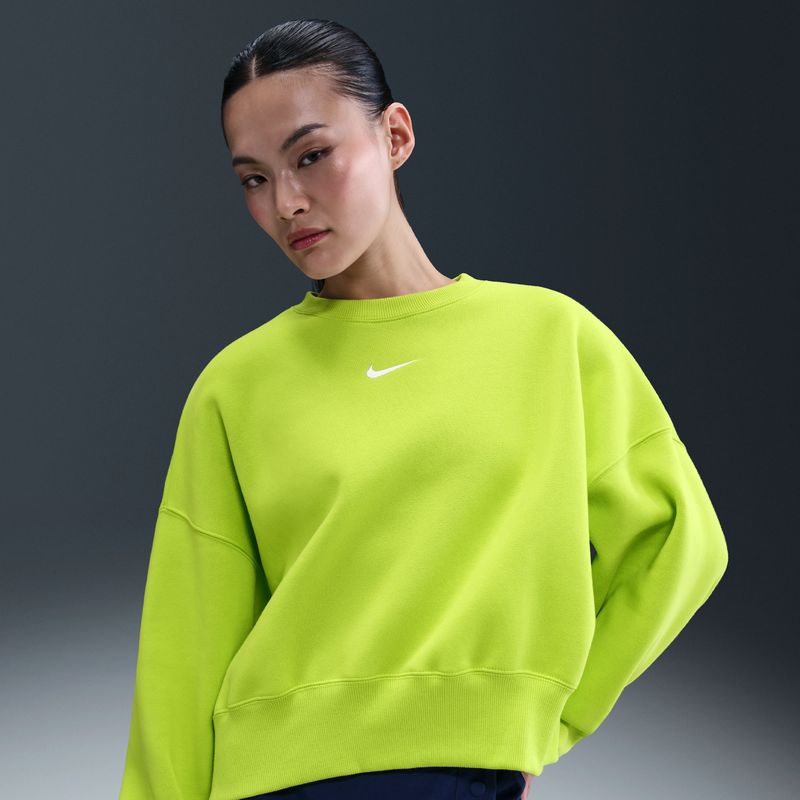 Nike - Sportswear Phoenix Fleece - Sweatshirt - Grijs - Extra Oversized