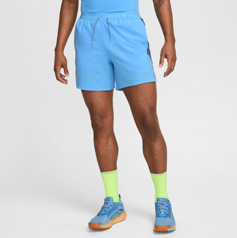 Nike - Trail Dri-FIT - Hardloopshorts - Blauw - 15 cm