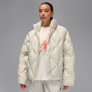 Jordan Brooklyn gewatteerd damesjack - Bruin