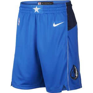 Dallas Mavericks Icon Edition Swingman Nike NBA-herenshorts - Blauw