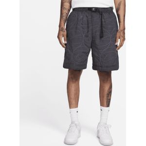 Nike geweven basketbalshorts met synthetische vulling voor heren (20 cm) - Zwart