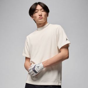 Jordan Sport Dri-FIT golftop met opstaande kraag voor heren - Wit