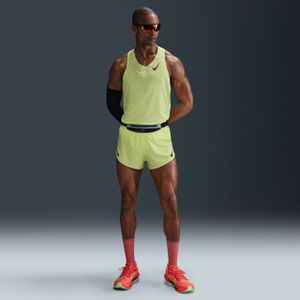 Nike AeroSwift Dri-FIT ADV hardloopshorts met binnenbroek voor heren (5 cm) - Geel