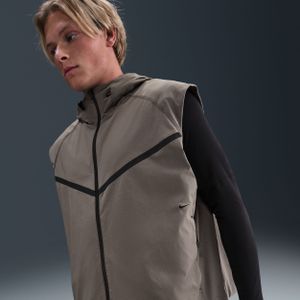 Nike Tech Dri-FIT geweven Windrunner bodywarmer voor heren - Grijs