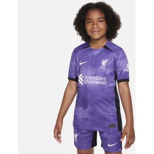 Liverpool FC 2023/24 Stadium Nike Dri-FIT derde voetbalshirt voor kids - Paars