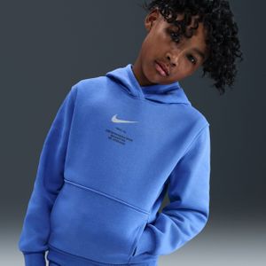Nike - Sportswear Club Fleece Hoodie - Blauw - Voor Jongens