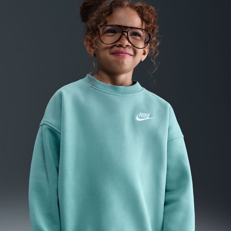 Nike - Club Fleece - Oversized Sweatshirt - Paars